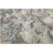 Alora Decor Essential 5' x 8' Abstract Gray/Ivory Hybrid Area Rug