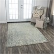 Alora Decor Essential 10' x 13' Scroll Gray/Ivory Hybrid Area Rug