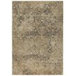 Alora Decor Euphoria 5' x 8' Damask Ivory/Gray/Rust/Blue Hybrid Area Rug