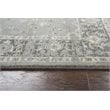 Alora Decor Euphoria 9' x 12' Distress Gray/Gray/Rust/Blue Hybrid Area Rug