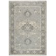 Alora Decor Euphoria 9' x 12' Distress Gray/Gray/Rust/Blue Hybrid Area Rug