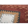 Alora Decor Durango 5' x 8' Southwest/Tribal Rust/Multi Hand-Tufted Area Rug