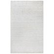 Alora Decor Demure 8' x 10' Solid Silver/Silver Hand-Loomed Area Rug