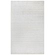 Alora Decor Demure 5' x 8' Solid Silver/Silver Hand-Loomed Area Rug