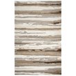 Alora Decor Flare 5' x 8' Abstract Tan/Beige/Brown Hand-Tufted Area Rug