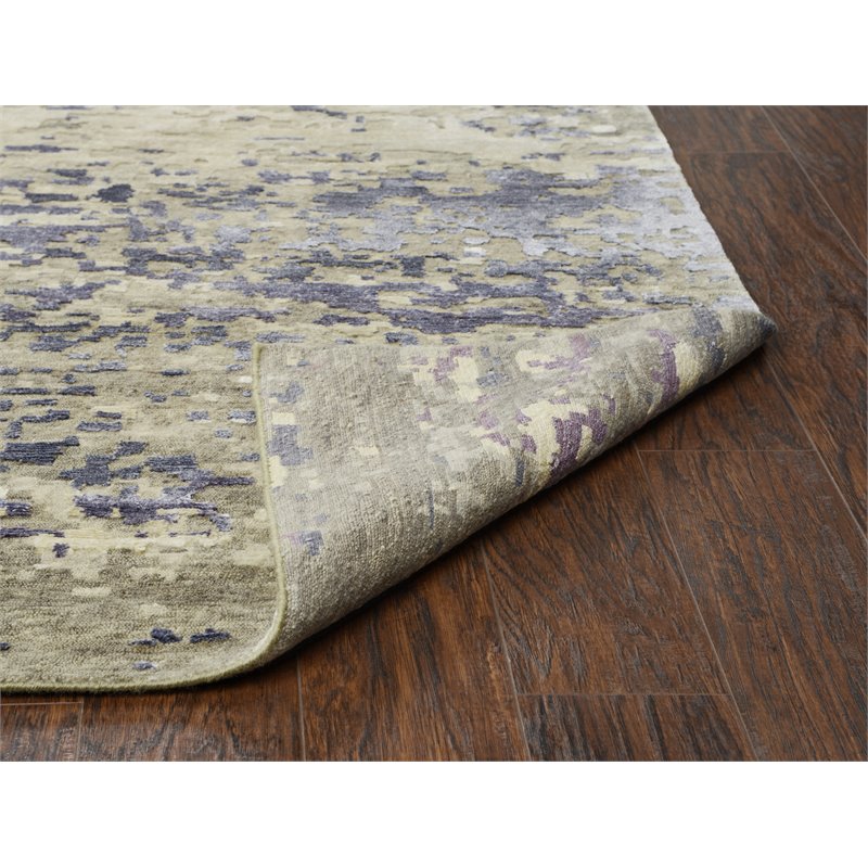 Alora Decor Noble 8' x 10' Brown/Beige/Gray/Rust/Blue Hand Knot Area Rug