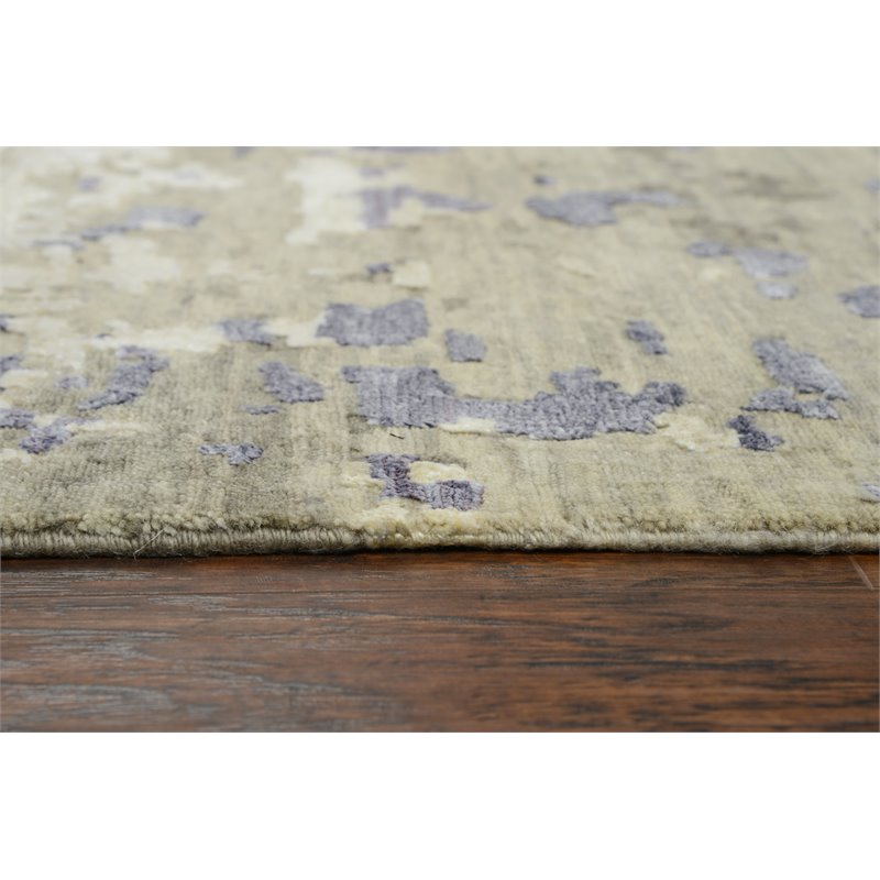 Alora Decor Noble 8' x 10' Brown/Beige/Gray/Rust/Blue Hand Knot Area Rug
