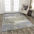 Alora Decor Noble 6' x 9' Abstract Brown/Beige/Gray/Rust/Blue Hand Knot Area Rug