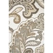 Alora Decor Makalu 3' x 5' Paisley Beige/Natural Hand-Tufted Area Rug