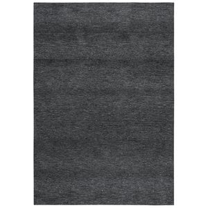 Alora Decor Luna 8'6&quotx11'6&quot Solid/Tone on Tone Charcoal/Charcoal Area Rug
