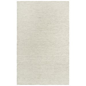 Alora Decor Monarch 8'6&quot x 11'6&quot Basket weave Beige/Ivory Hand Woven Area Rug
