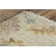 Alora Decor Muse 8' x 10' Beige/Beige/ Blue/ Yellow Hand Knotted Area Rug