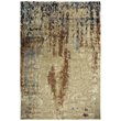 Alora Decor Noble 6' x 9' Abstract Beige Rust/Gray/Rust/Blue Hand Knot Area Rug