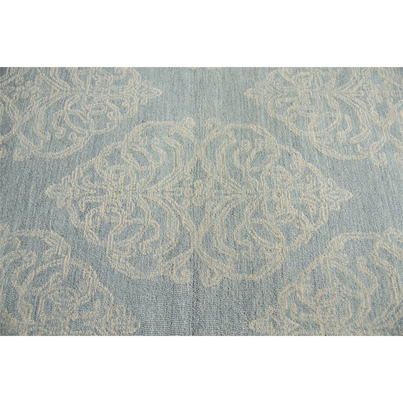 Alora Decor Lavine 8' x 10' Lt. Gray/Blue/Lt. Gray/Blue/Beige Area Rug