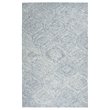 Alora Decor London 8' x 10' Trellis Blue/Gray/Rust/Blue Hand-Tufted Area Rug