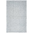 Alora Decor London 5' x 8' Solid Blue/Gray/Rust/Blue Hand-Tufted Area Rug