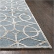Alora Decor Madison 8' x 10' Trellis Denim/Gray Hand-Tufted Area Rug