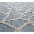 Alora Decor Madison 3' x 5' Trellis Denim/Gray Hand-Tufted Area Rug