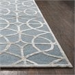 Alora Decor Madison 5' x 8' Trellis Denim/Gray Hand-Tufted Area Rug