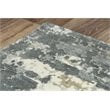 Alora Decor Noble 10' x 14' Abstract Ivory/Gray/Brown/Beige Hand Knot Area Rug