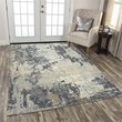 Alora Decor Noble 6' x 9' Abstract Ivory/Gray/Brown/Beige Hand Knot Area Rug