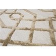Alora Decor Madison 5' x 8' Trellis Cream/Tan Hand-Tufted Area Rug