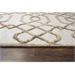 Alora Decor Madison 5' x 8' Trellis Cream/Tan Hand-Tufted Area Rug