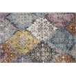 Alora Decor Morocco 5' x 7' Diamond Multi-Color Area Rug