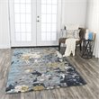Alora Decor Lapis 5' x 8' Gray/Dk Gray/Teal/Antic Gold/Beige Area Rug