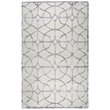 Alora Decor Madison 8' x 10' Trellis Ivory/Silver Hand-Tufted Area Rug