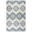 Alora Decor Napoli 8' x 10' Southwestern Motifs Ivory/Ivory Hand-Tufted Area Rug