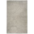 Alora Decor London 3' x 5' Swirl Gray/Gray/Rust/Blue Hand-Tufted Area Rug