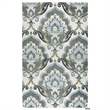 Alora Decor Napoli 8' x 10' Medallion Mocha/Ivory Hand-Tufted Area Rug