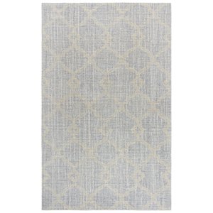 Alora Decor Lavine 8' x 10' Tribal Motif Natural/Natural Hand-Tufted Area Rug