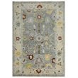 Alora Decor Muse 10' x 14' Gray/Beige/Gray/Yellow/Red Hand Knotted Area Rug