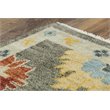 Alora Decor Muse 8' x 10' Gray/Brown/Red/Blue/Yellow Hand Knotted Area Rug