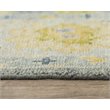 Alora Decor Muse 8' x 10' Gray/Beige/Gray/Yellow/Red Hand Knotted Area Rug