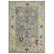 Alora Decor Muse 8' x 10' Gray/Beige/Gray/Yellow/Red Hand Knotted Area Rug
