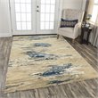 Alora Decor Noble 8' x 10' Abstract Beige/Gray/Gray/Rust/Blue Hand Knot Area Rug