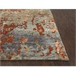 Alora Decor Noble 8' x 10' Abstract Brown/Gray/Gray/Rust/Blue Hand Knot Area Rug