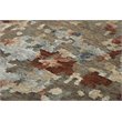 Alora Decor Noble 8' x 10' Abstract Brown/Gray/Gray/Rust/Blue Hand Knot Area Rug