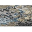 Alora Decor Noble 6' x 9' Abstract Beige/Gray/Gray/Rust/Blue Hand Knot Area Rug