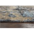 Alora Decor Noble 6' x 9' Abstract Beige/Gray/Gray/Rust/Blue Hand Knot Area Rug