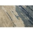 Alora Decor Noble 6' x 9' Abstract Beige/Gray/Gray/Rust/Blue Hand Knot Area Rug