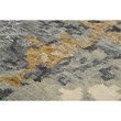 Alora Decor Noble 6' x 9' Abstract Gray/Beige/Gray/Rust/Blue Hand Knot Area Rug
