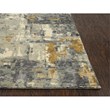 Alora Decor Noble 6' x 9' Abstract Gray/Beige/Gray/Rust/Blue Hand Knot Area Rug
