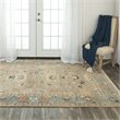 Alora Decor Muse 8' x 10' Tan/Gray/Brown/Blue/Gray Hand Knotted Area Rug
