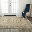 Alora Decor Muse 9' x 12' Tan/Gray/Brown/Blue/Gray Hand Knotted Area Rug