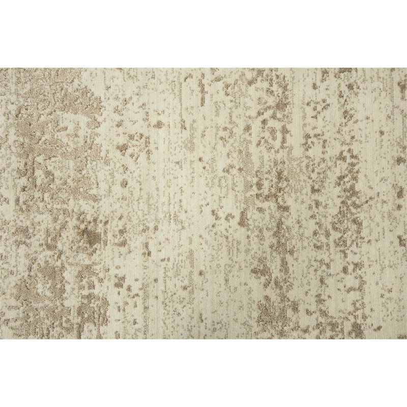 Alora Decor Radiant 8' x 10' Abstract Beige/Ivory/Tan Hybrid Area Rug