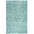Alora Decor Storm 3' x 5' Tweed Teal/Beige Hand-Tufted Area Rug